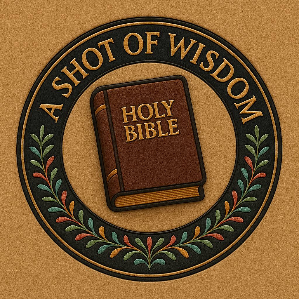 Original A Shot of Wisdom podcast cover artwork